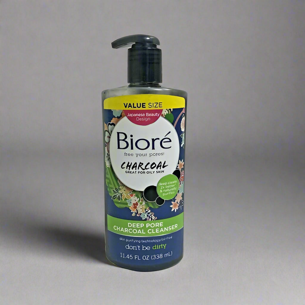 Biore Charcoal Deep Pore Charcoal Cleanser