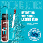 NYX Lip I.V Hydrating Lip Gloss Serum - Mocha Me Wet