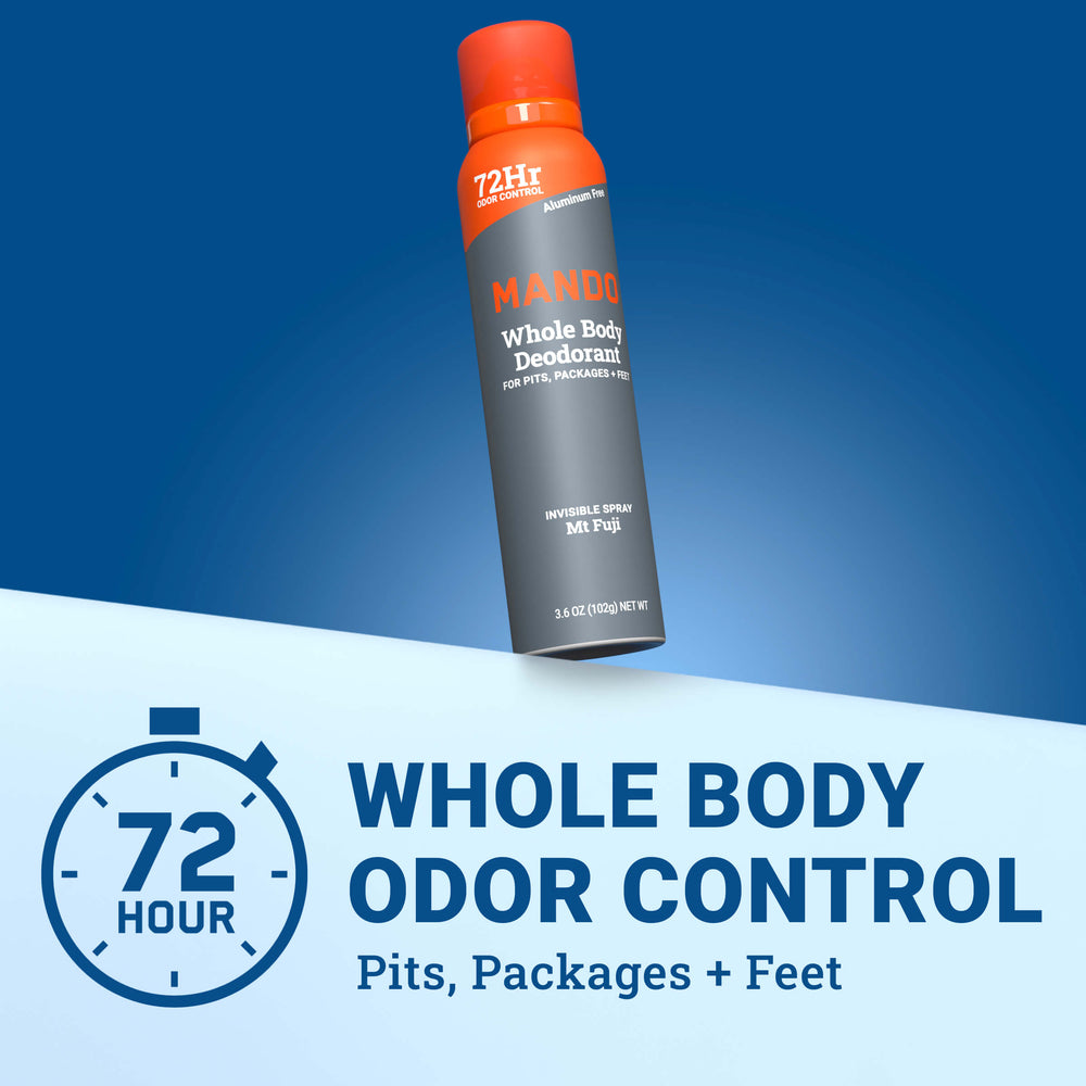 Mando Aluminum Free Spray Deodorant 3.6 Oz/ 102 g - Mt Fuji