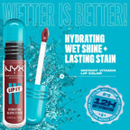 NYX Lip I.V Hydrating Lip Gloss Serum -Dripping In Rose