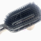 Beauty 360 Blow-Out Paddle Brush Black/White Marble Print Stiff Bristles