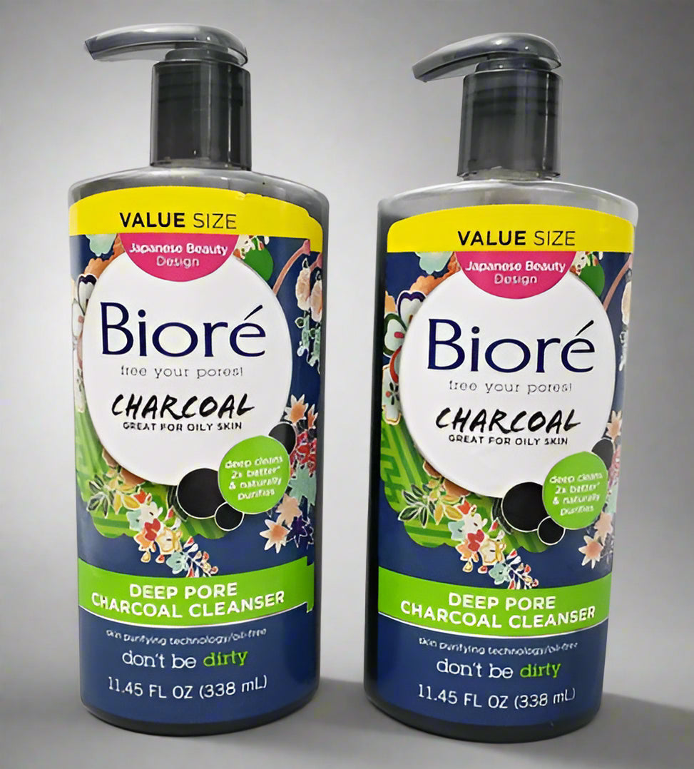 Biore Charcoal Deep Pore Charcoal Cleanser