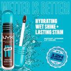 NYX Lip I.V Hydrating Lip Gloss Serum - Espresso Soak