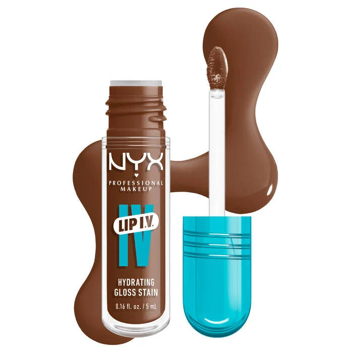 NYX Lip I.V Hydrating Lip Gloss Serum -Splash n Spice