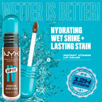 NYX Lip I.V Hydrating Lip Gloss Serum -Splash n Spice