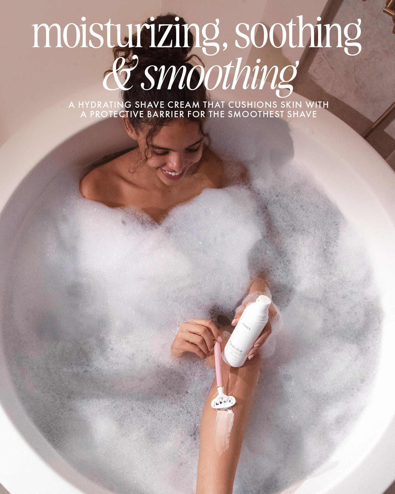 Truly Hydra-Smooth Shaving Cream - Vanilla Baby